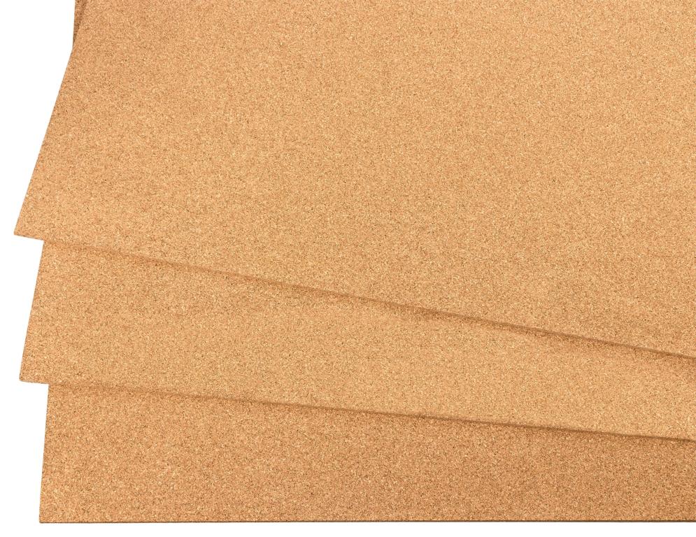 Korkplatten 10mm Stärke 100 x 50 cm, 10 Stück 5qm Dämmkork  Trittschalldämmung/Hausdämmung/Trockenestrich/Spanplatten/Wanddämmung :  : Baumarkt
